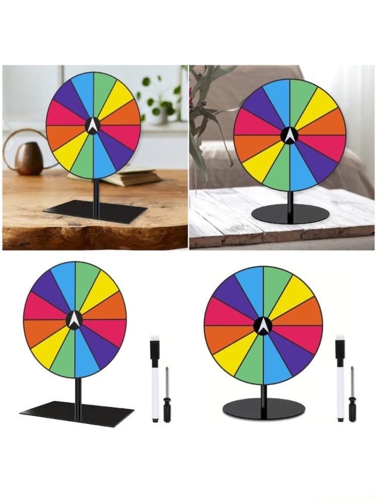 Party Games Spin The Wheel - لوحة ألعاب جائزة قوس قزح أكريليك