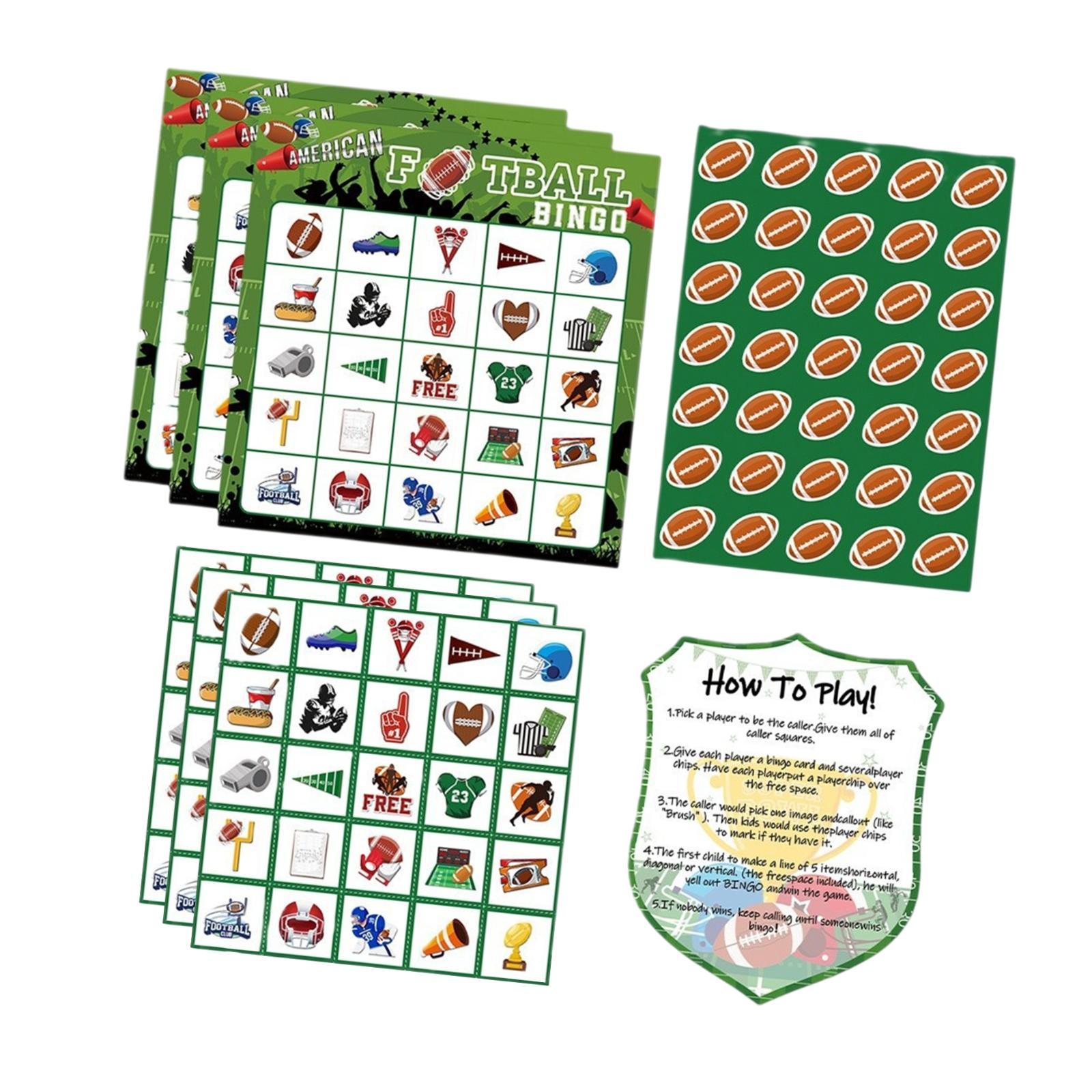 Party Games Bingo - بطاقات ألعاب البنغو العائلية لتزيين الحفلات