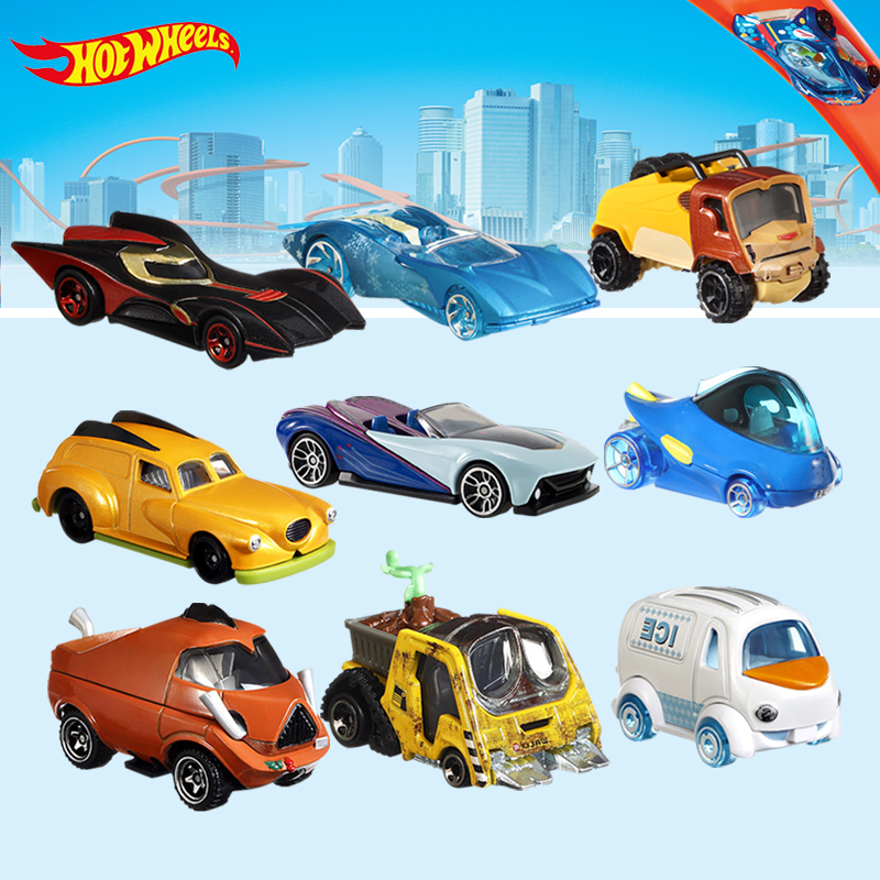 Hot Wheels Car Track Sets - حزمة العجلات الرائعة الأصلية من Disney