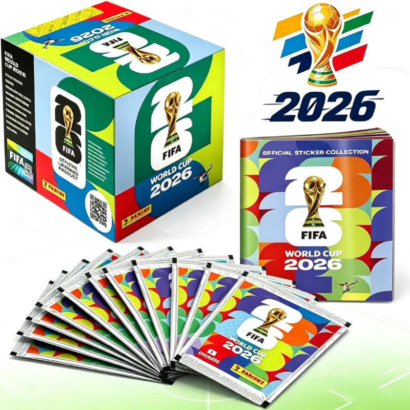 Party Games Box - ملصقات بانيني لكأس العالم FIFA 2026،