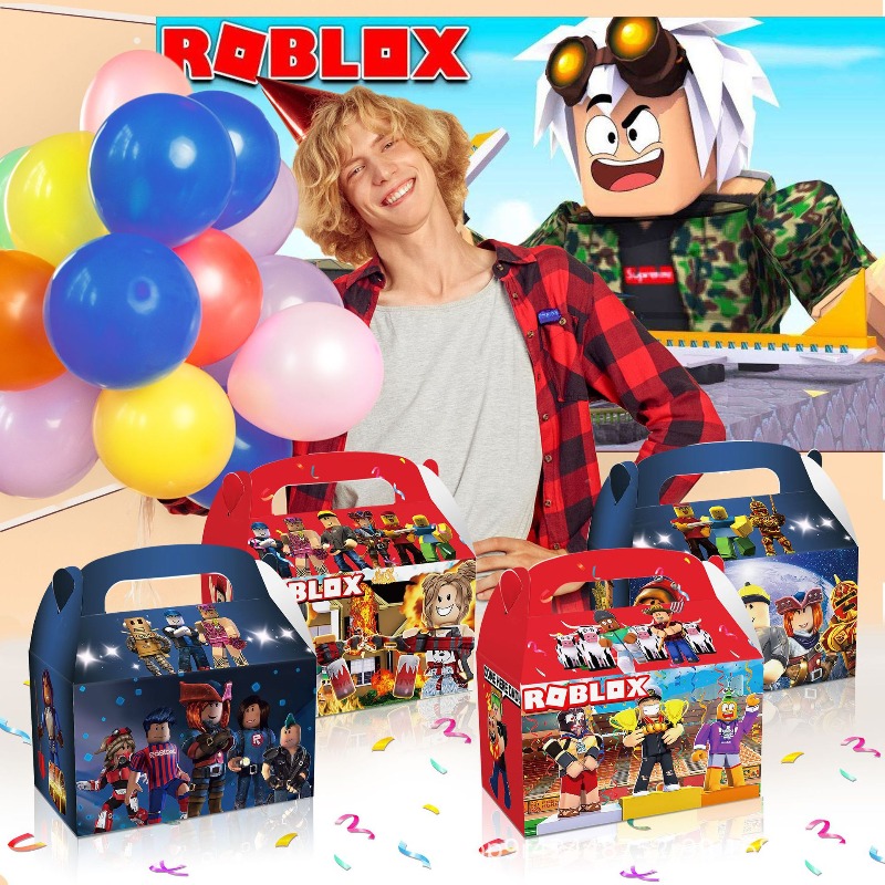 Party Games In Roblox - مجموعة من 12 قطعة لتزيين حفلات