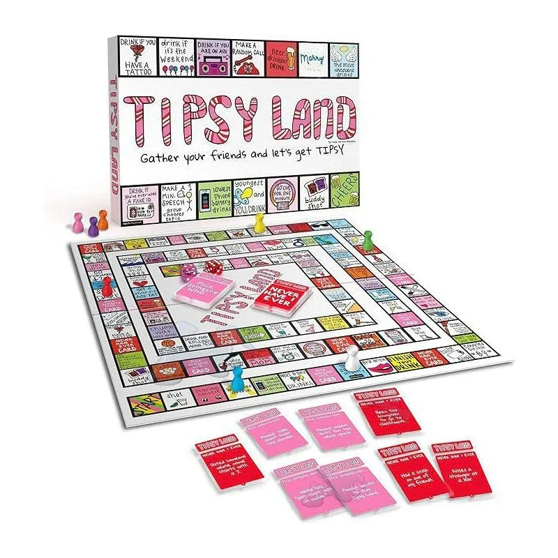 Party Games Graduation Ideas - هدية حفلات: ألعاب لوحية ترفيهية للشرب