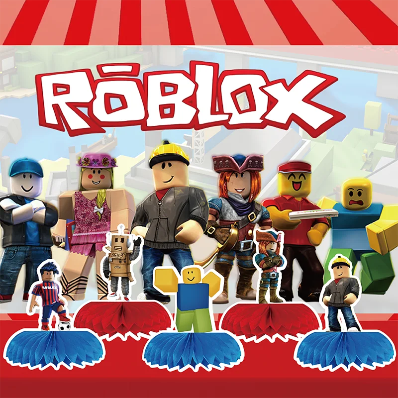 Party Games In Roblox - زينة طاولة على شكل خلية نحل