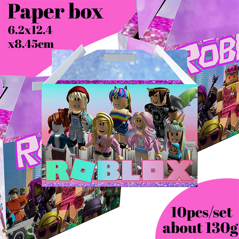 Party Games In Roblox - صناديق هدايا وردية اللون Roblox للأطفال