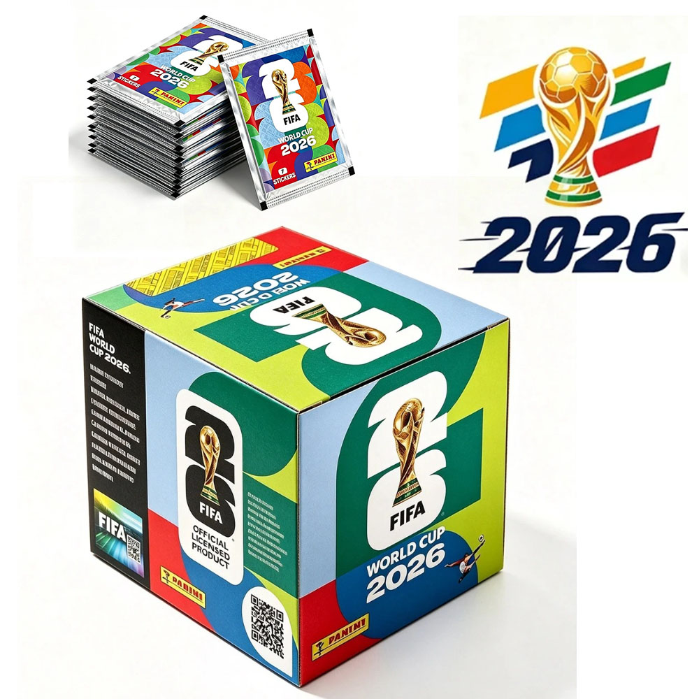 Party Games Box - ملصقات بانيني الأصلية لكأس العالم FIFA