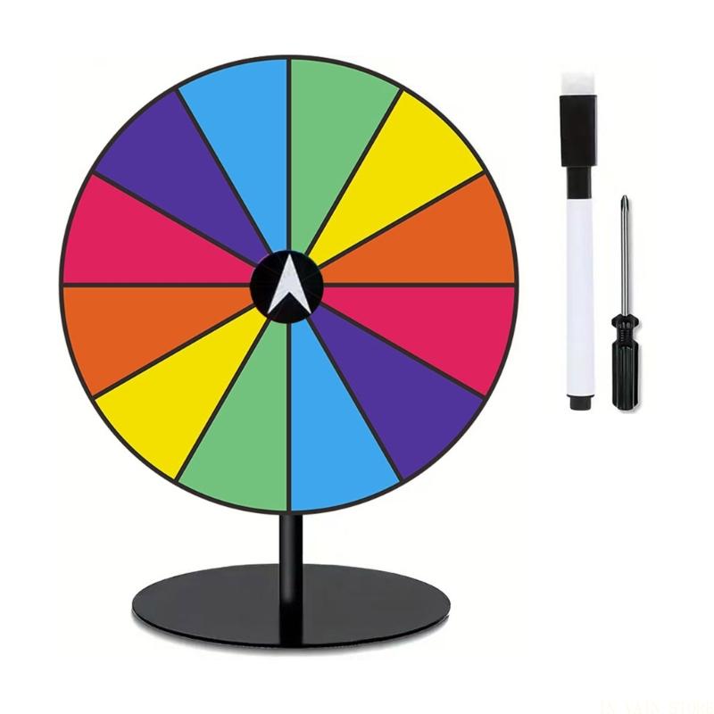 لوحة ألعاب جائزة قوس قزح أكريل - مراجعة Party Games Spin The Wheel وسعره