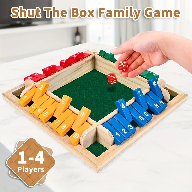 لعبة صندوقية خشبية بأحجار نردي - مراجعة Party Games For 7 People وسعره