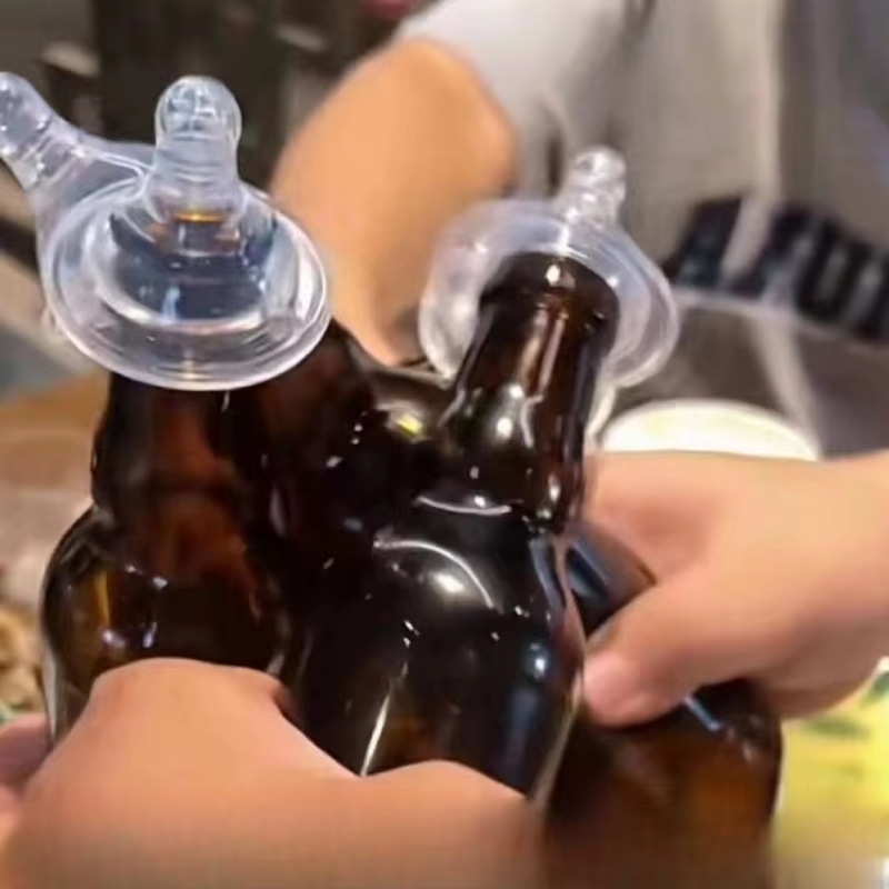 أغطية زجاجات سيليكون على شكل ح - مراجعة Party Games Adults Drinking وسعره