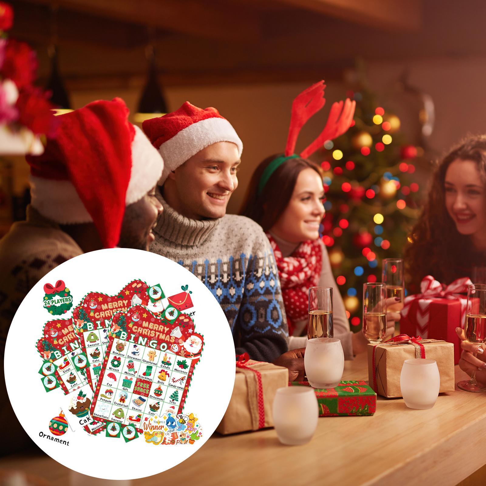 بطاقات عيد الميلاد البنغو للأط - مراجعة Party Games Bingo وسعره