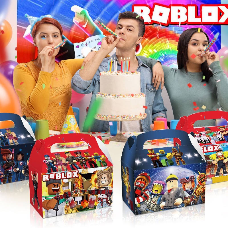 مجموعة من 12 قطعة لتزيين حفلات - مراجعة Party Games In Roblox وسعره