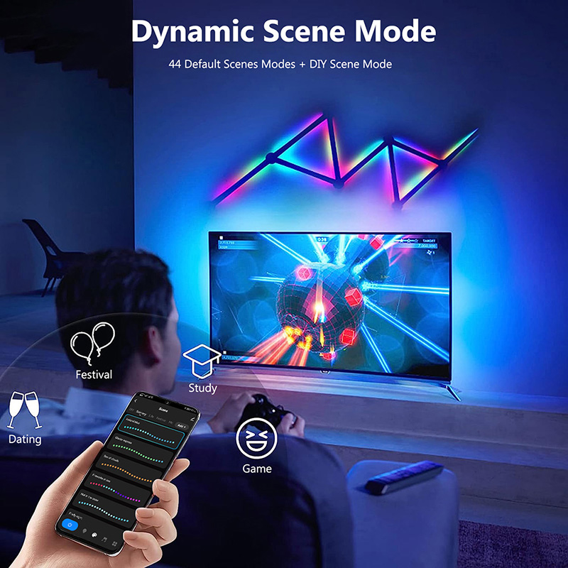 مصباح حائط RGB ذكي، شريط إضاءة - مراجعة Party Games Switch وسعره