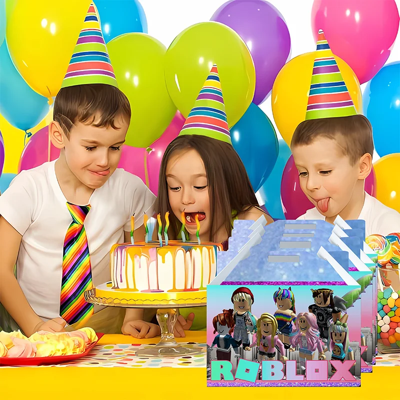 صناديق هدايا وردية اللون Roblo - مراجعة Party Games In Roblox وسعره