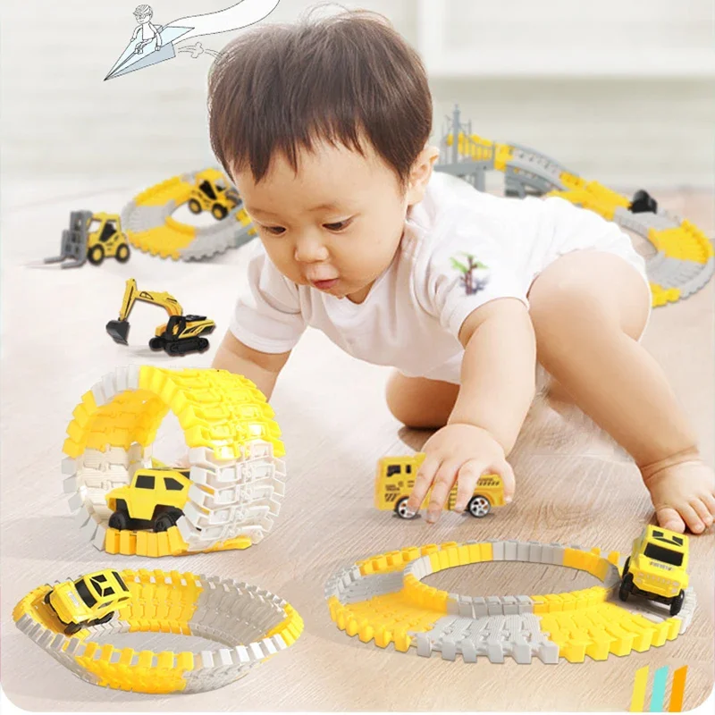 137-467 قطعة الأطفال لعبة مسار - مراجعة Hot Wheels Car Track Sets وسعره