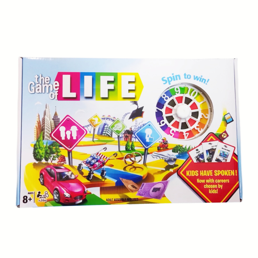لعبة لوحية لمحاكاة الحياة - لع - مراجعة Party Games Spin The Wheel وسعره