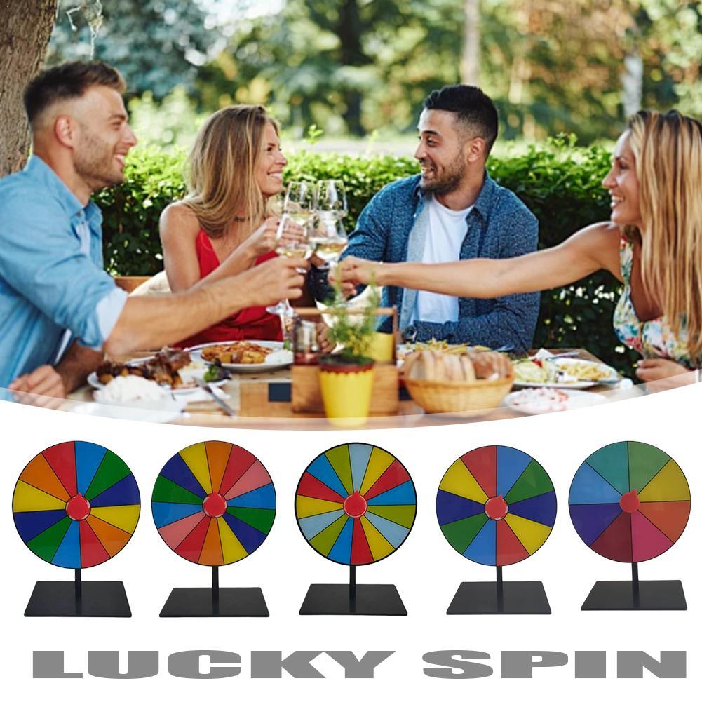عجلة جوائز ملونة بقطر 20 سم لل - مراجعة Party Games Spin The Wheel وسعره