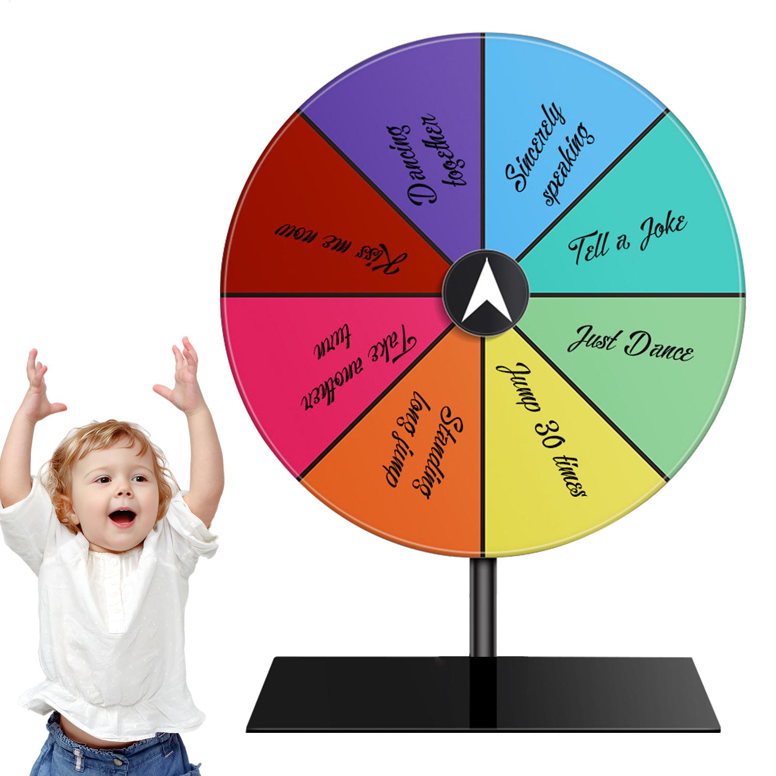 عجلة ألعاب دوارة ملونة متينة ق - مراجعة Party Games Spin The Wheel وسعره