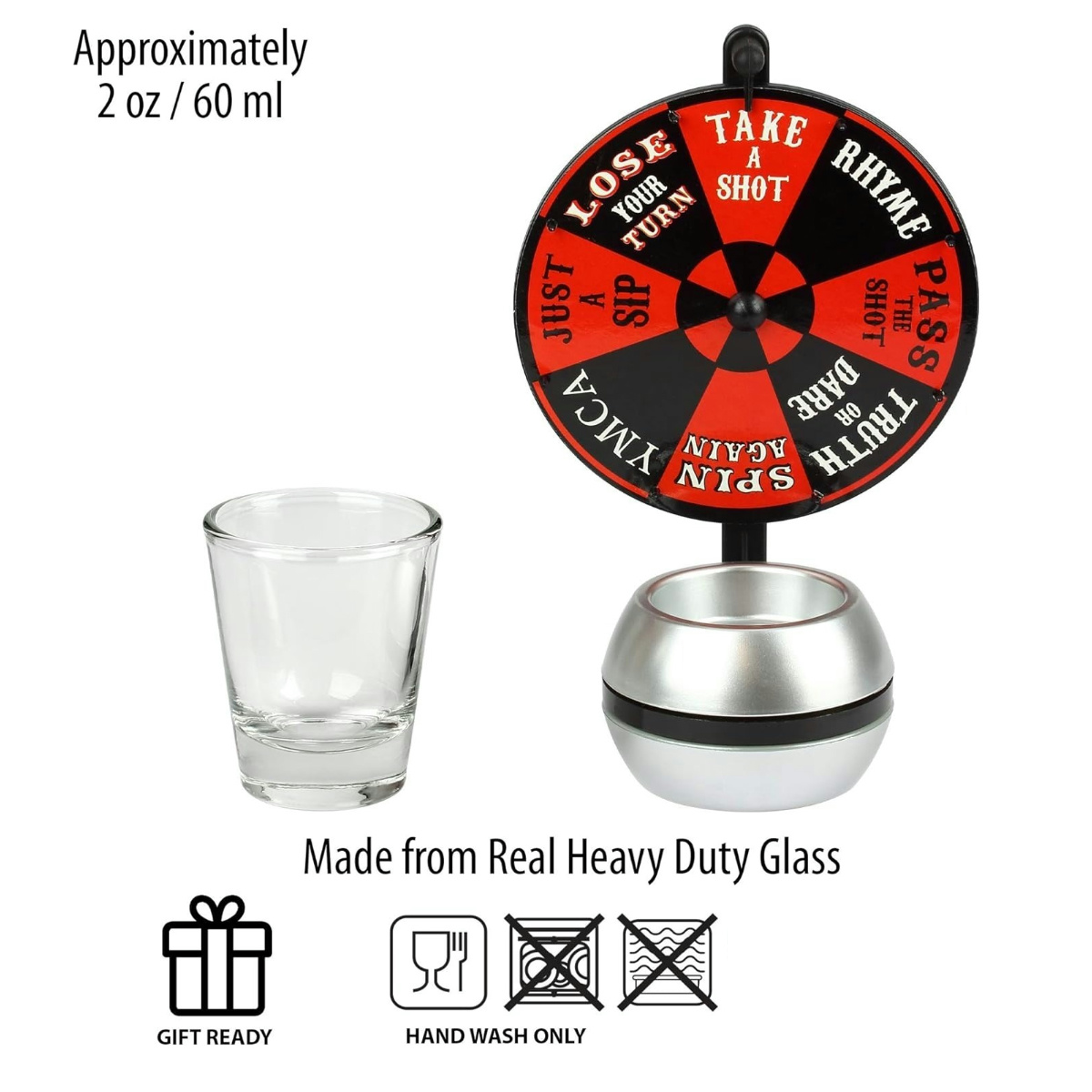 لعبة Spin The Wheel Shot Drink - مراجعة Party Games Spin The Wheel وسعره