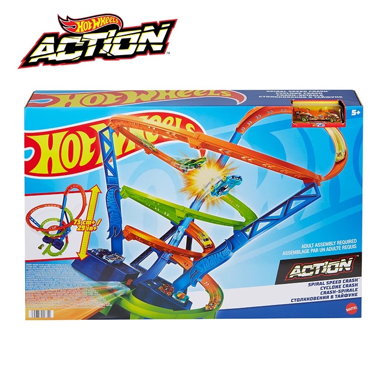 العجلات الساخنة الكهربائية زوب - مراجعة Hot Wheels Car Track Sets وسعره