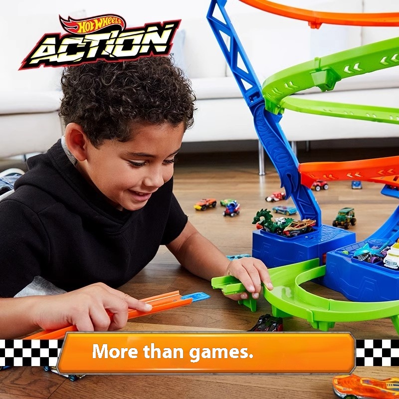 العجلات الساخنة الكهربائية زوب - مراجعة Hot Wheels Car Track Sets وسعره
