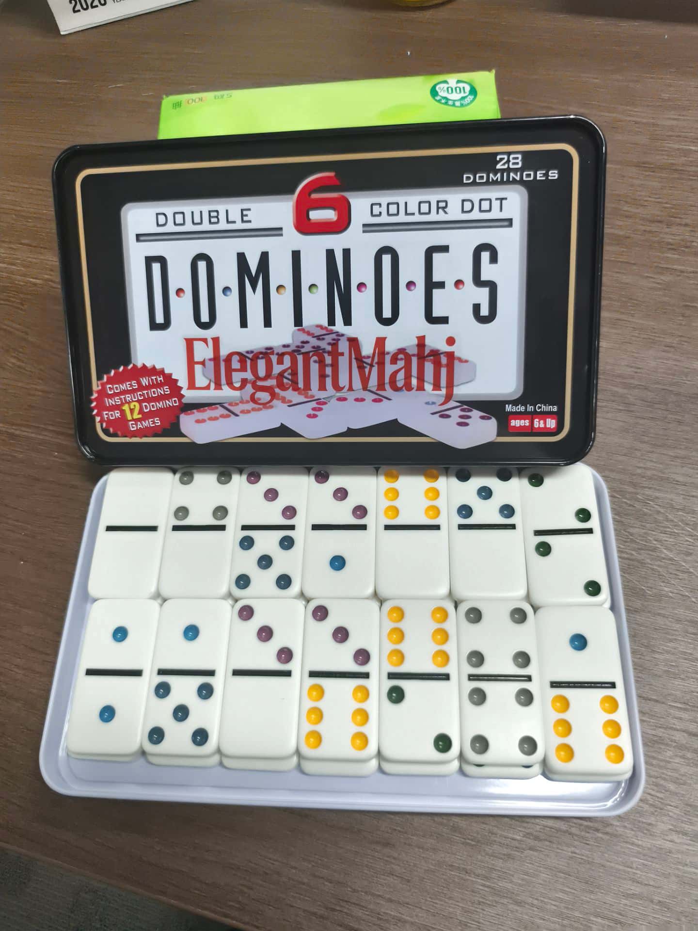 مجموعة دومينو ماهج الأنيقة مزد - مراجعة Party Games Box وسعره