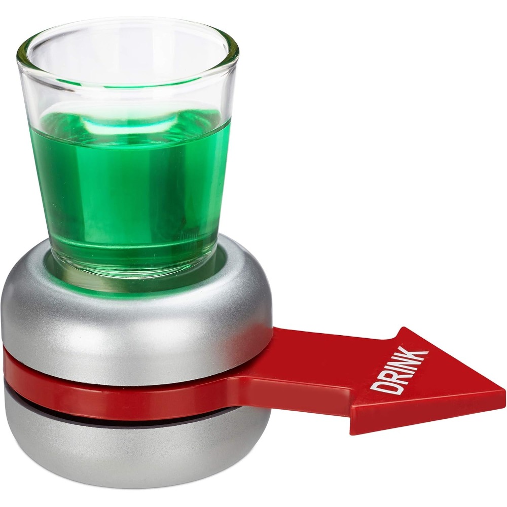 لعبة الشرب من Relaxdays، تدور  - مراجعة Party Games Adults Drinking وسعره