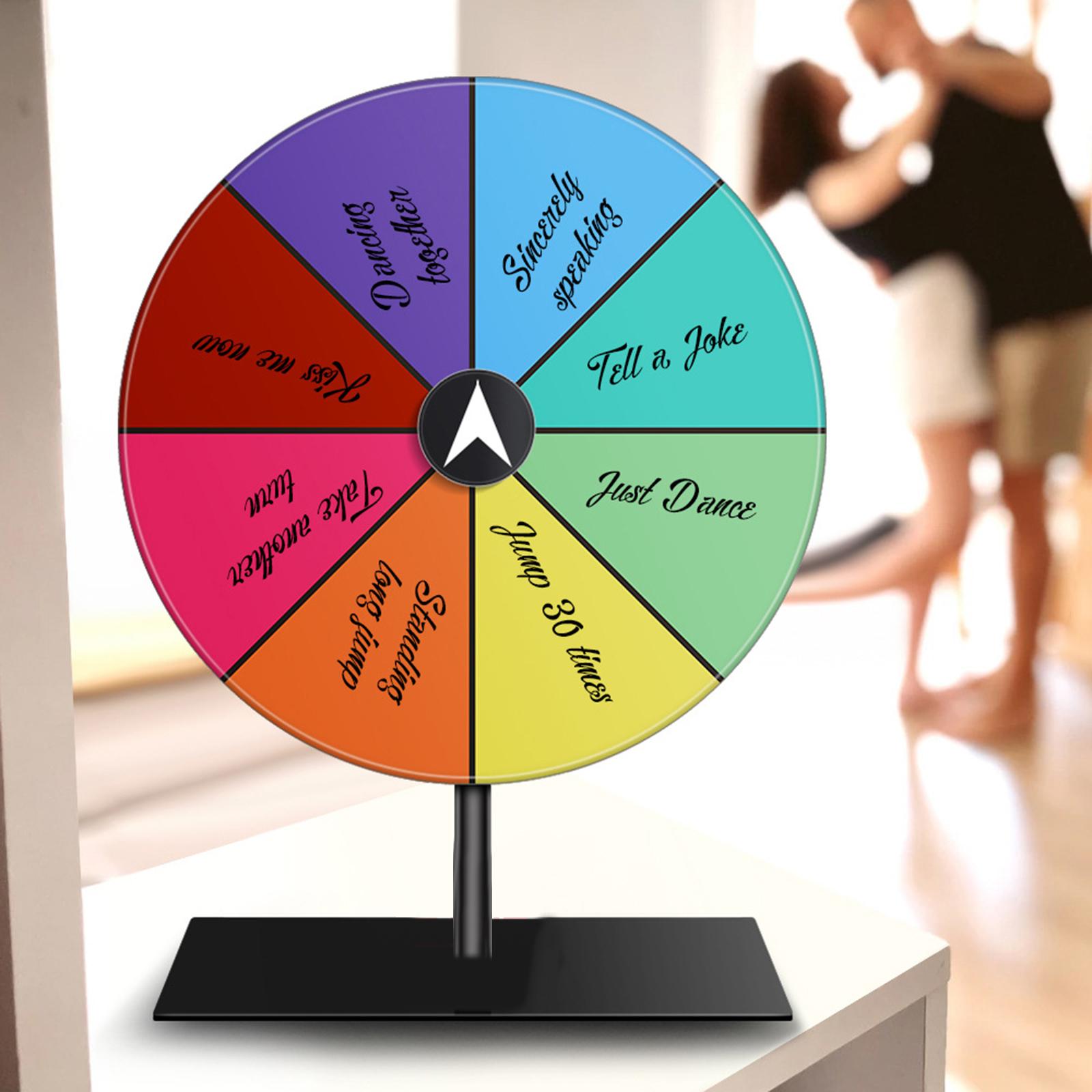 عجلة جوائز أكريليك مدمجة للطاو - مراجعة Party Games Spin The Wheel وسعره